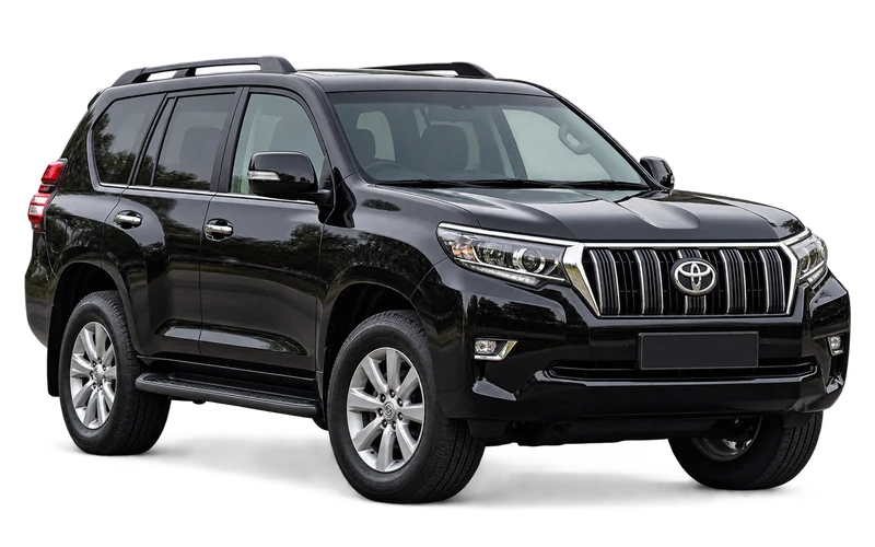 Black Toyota Prado, Premium SUV category